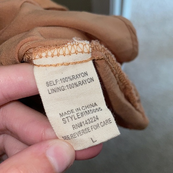 Boutique Burnt Orange Sun Dress! - Picture 9 of 10